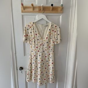Madewell Floral Mini Dress